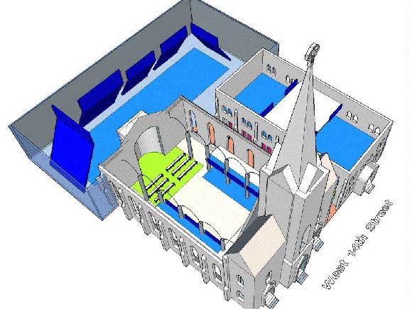 Conceptual drawing of Climb Zion